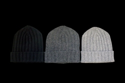 Cashmere berets: various colors
