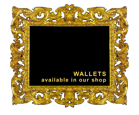 Womens wallets, available in our shop